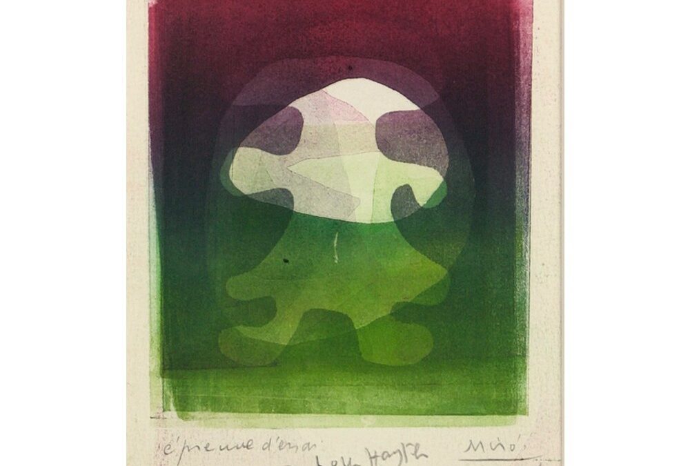 Miró, Joan, L&rsquo;Antitête,  III Le Désespéranto, 1949