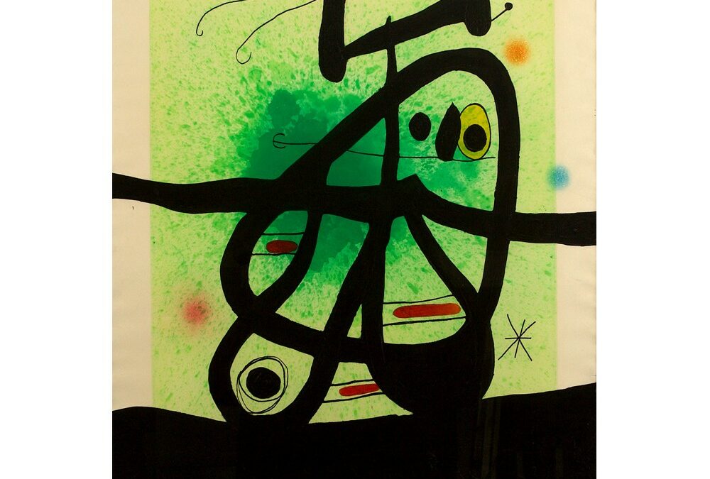 Miró, Joan, L&rsquo;Oiseau mongol, 1969