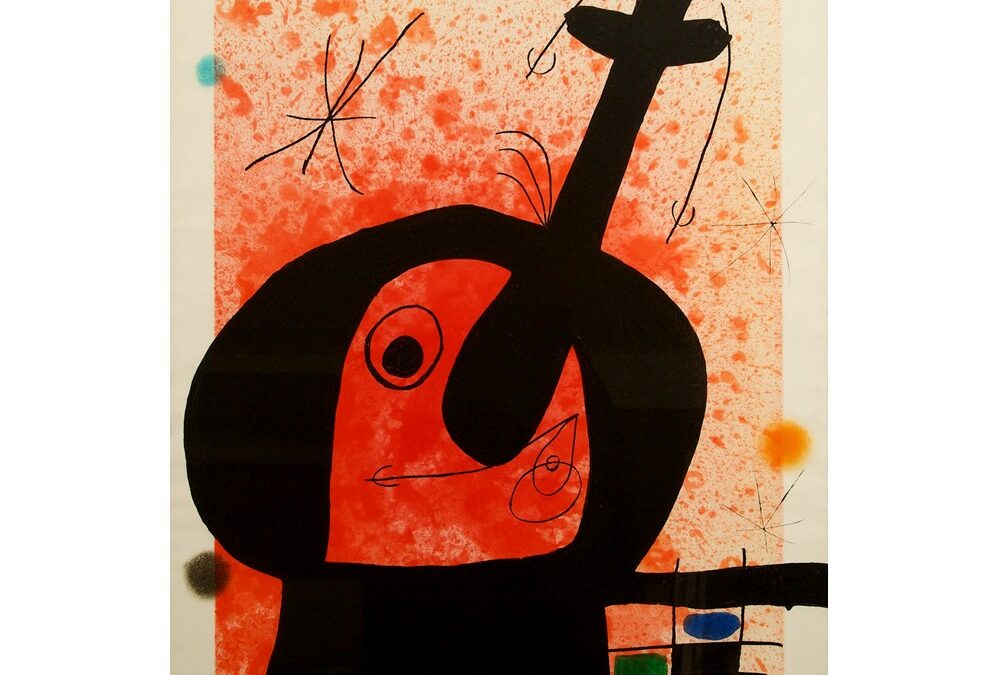 Miró, Joan, Le Penseur puissant, 1969