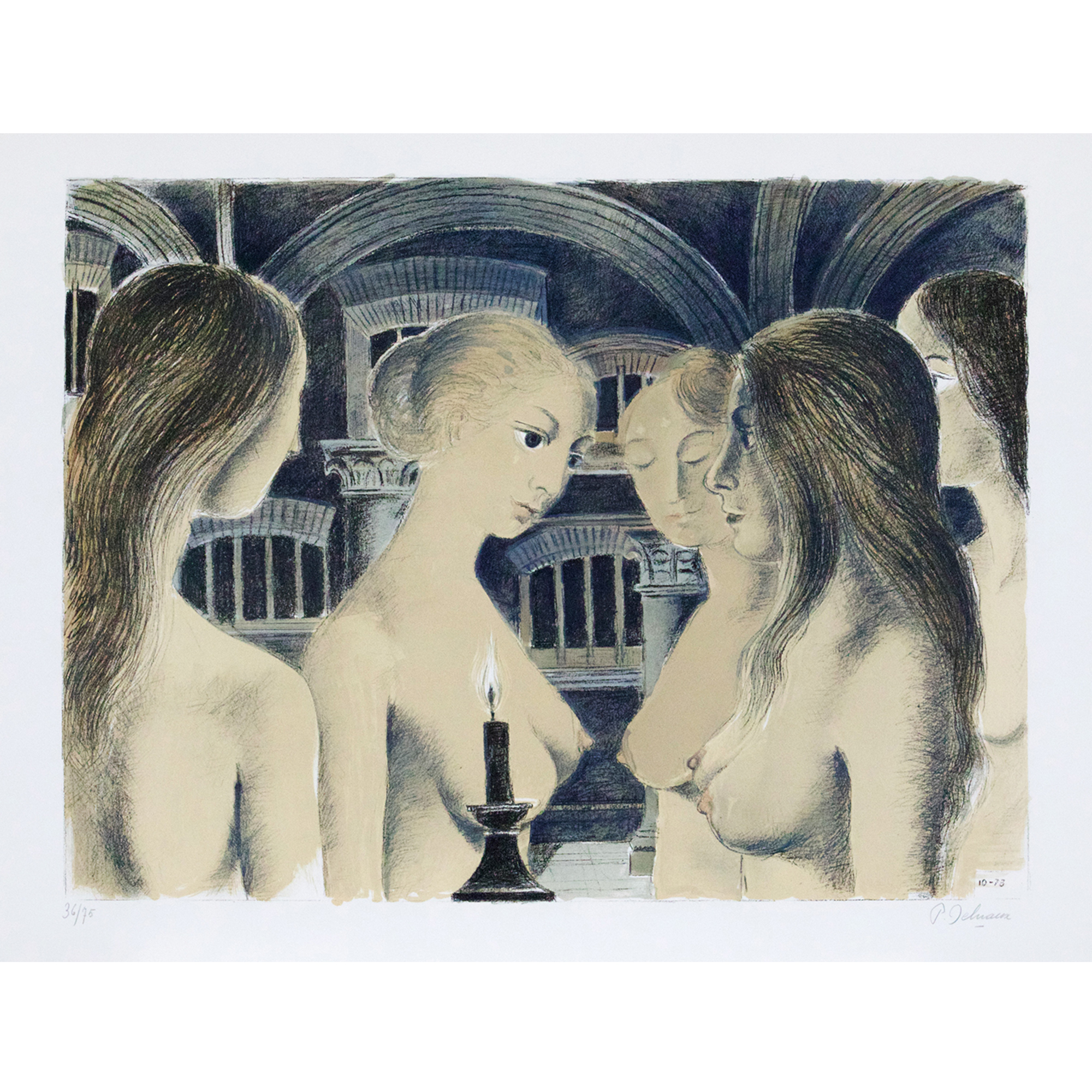 Sans titre-5 Buffet_Bernard_Vue_générale_du_port_In_St_Tropez_1979