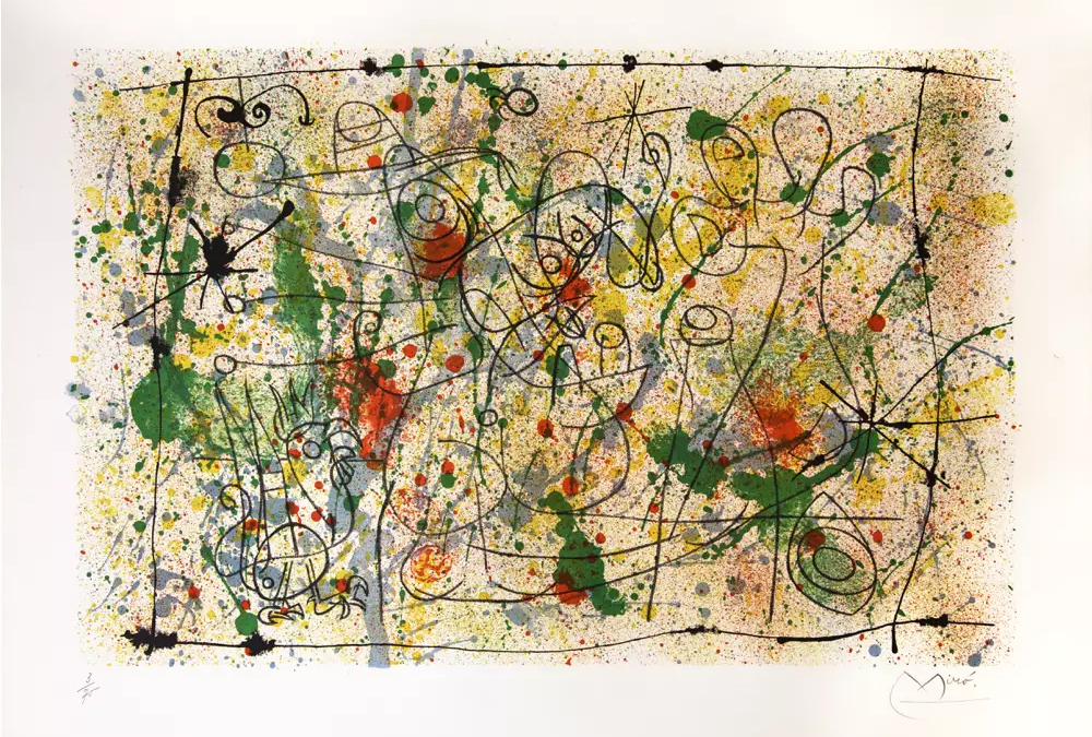 Miró, Joan, Suite pour Ubu Roi, 1966